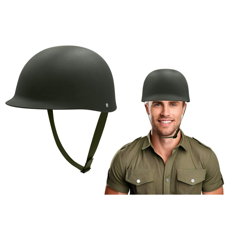 Nicky Bigs Novelties Adult Army Helmet, Halloween Military Soldier