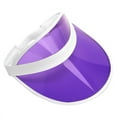 thumbnail image 1 of Nicky Bigs Novelties Retro Tennis Beach Plastic Sun Visors Hats, (Pack of 100), Purple, One Size, 1 of 4
