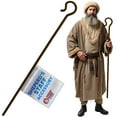 thumbnail image 1 of Nicky Bigs Noveltied Plastic Shepherds Hook Prop Staff Cane Walking Stick - Nativity Play Costume Accessory, 59", 1 of 7