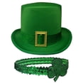 thumbnail image 1 of Nicky Bigs Novelties St. Patrick's Day Couples Hat Headband Costume Accessory Set, 1 of 9