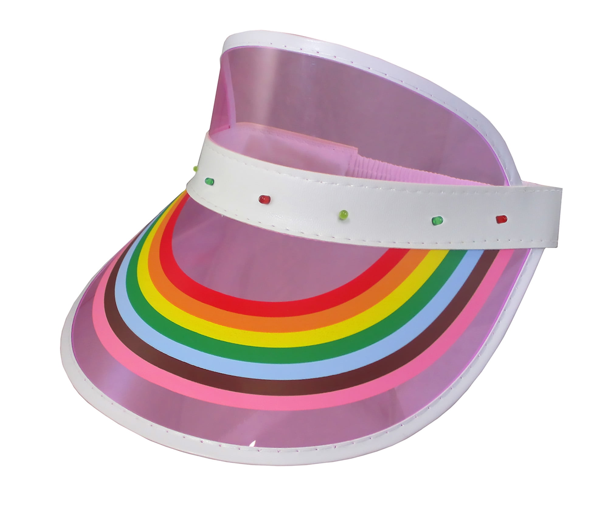 Nicky Bigs Novelties Unisex Adult Light Up Retro Beach Plastic Sun