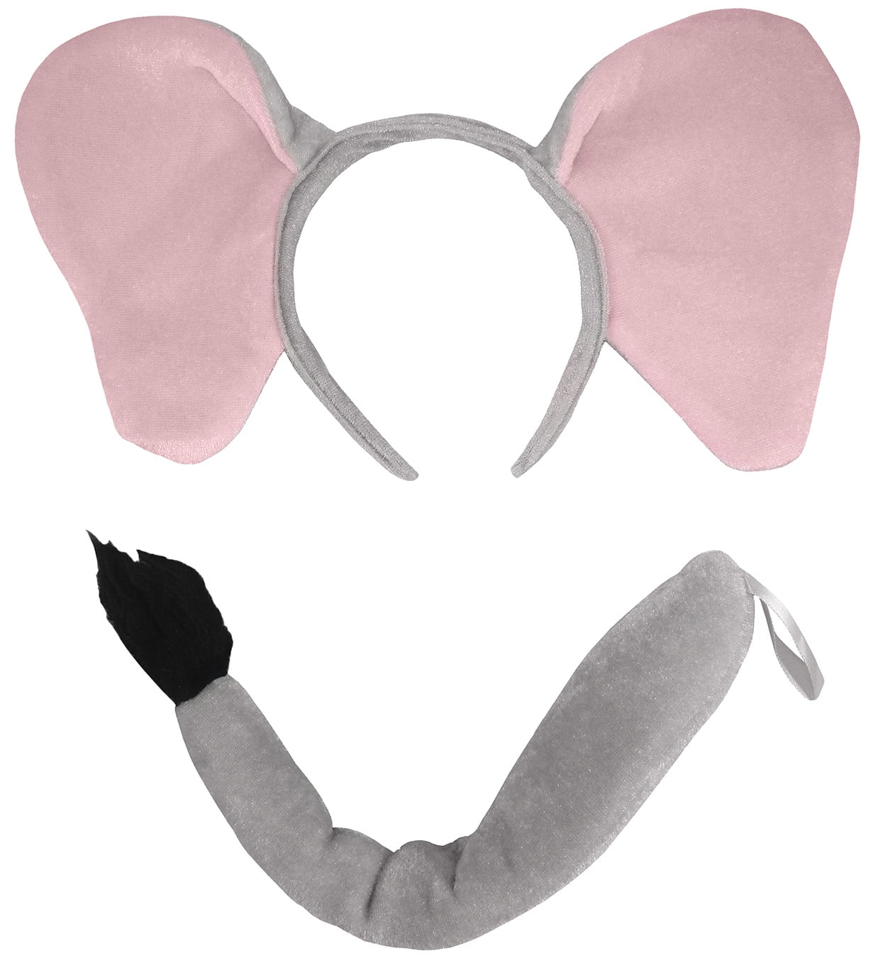 Nicky Bigs Novelties Unisex Adult Plush Jumbo Elephant Ears Headband ...