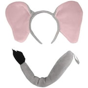 Nicky Bigs Novelties Unisex Adult Plush Jumbo Elephant Ears Headband