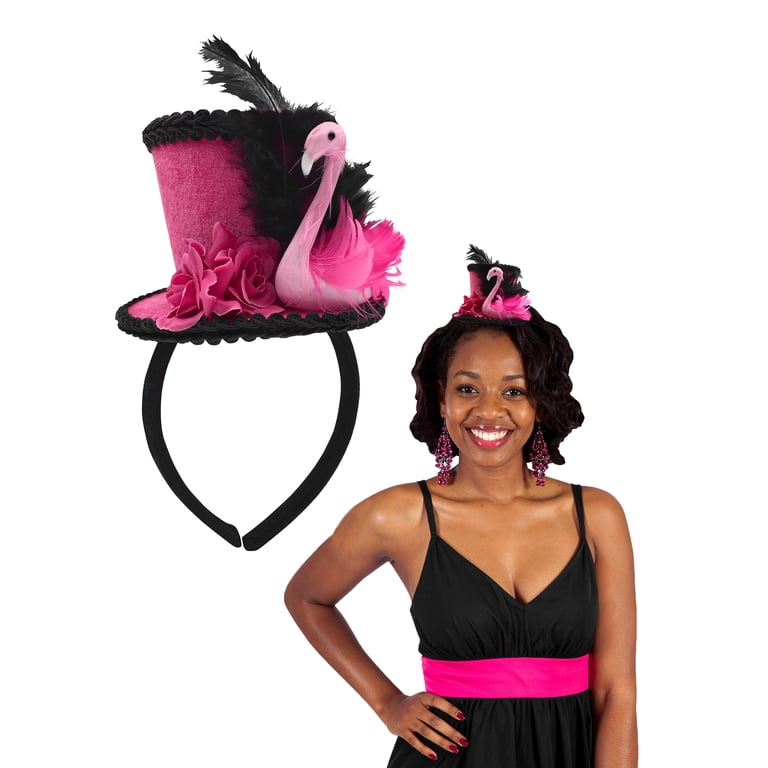 open lace back dress Dusty Pink Velour Fascinator with Beaded Embellishment & Bow Trim