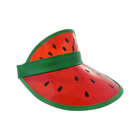 Nicky Bigs Novelties Womens Watermelon Beach Sun Visor Hat