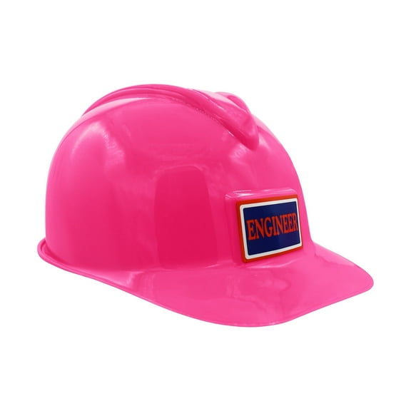 Nicky Bigs NoveltiesAdult Kids Toy Plastic Construction Hard Hat Builder Helmet Worker Costume Cap