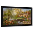 thumbnail image 1 of Nicky Boehme 14x10 Black Modern Wood Framed Wall Art Titled - Home Sweet Home, 1 of 6