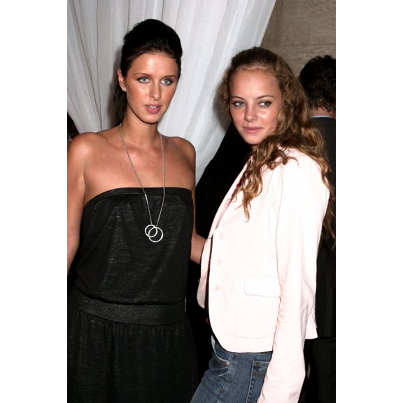 Nicky Hilton And Bijou Phillips At The Grand Opening Of The Sean Jean Store On 5Th. Ave., New York, September 9, 2004. (Photo By Rob RichEverett Collection) Celebrity (8 x 10)
