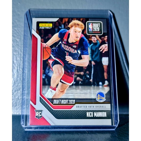Nico Mannion 2020-21 Panini NBA Draft Night #21 Basketball Rookie Card 1 of 329