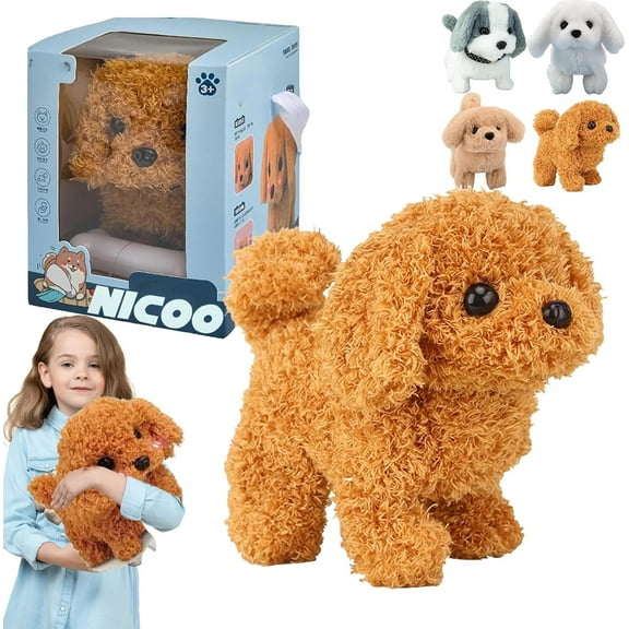 Nico - My Realistic Robot Puppy, Nico Robot Puppy, Nico My Realistic Robot Puppy, Nico Realistic Robot Puppy,Robot Puppy That Acts Like a Real Puppy (Brown)