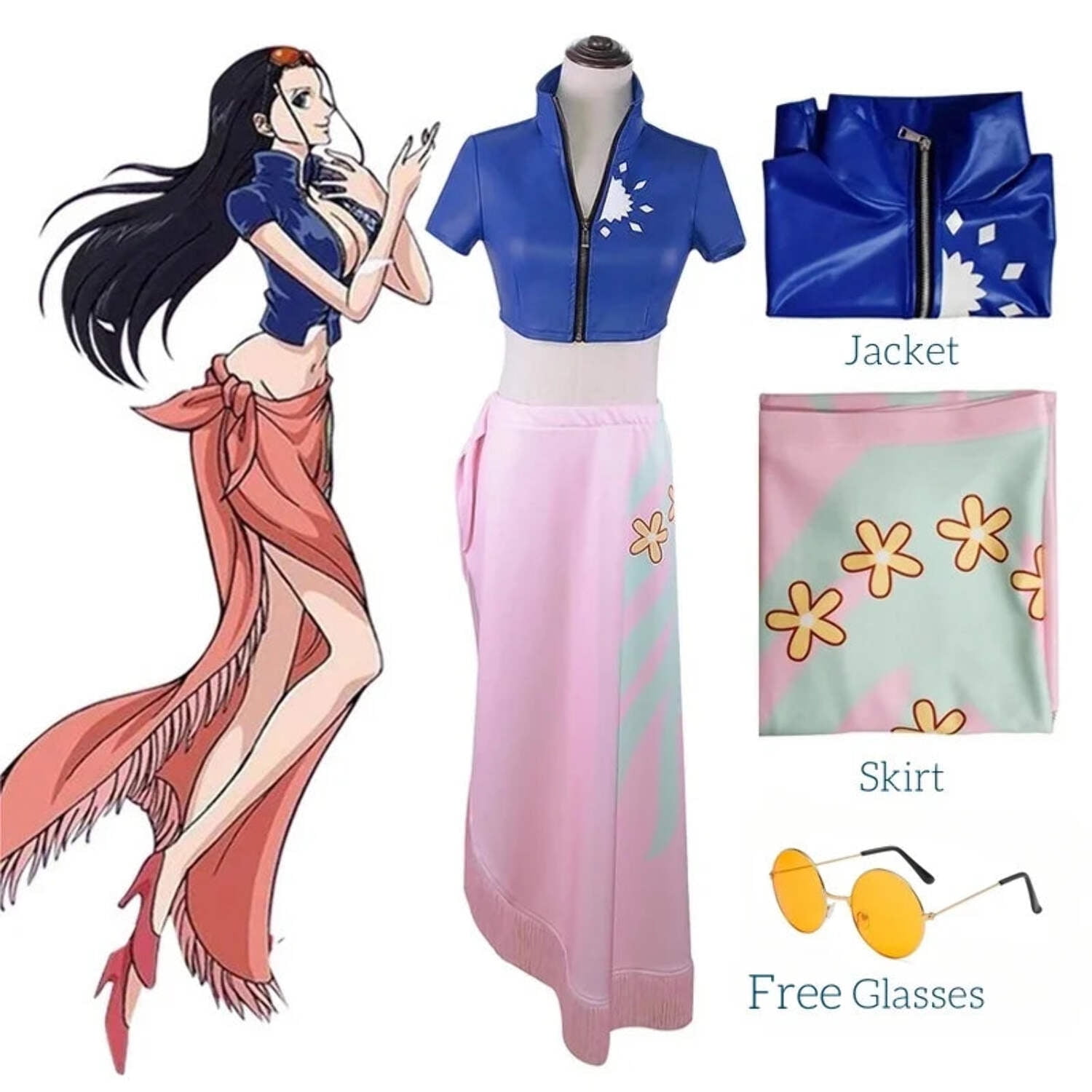 nico-robin-cosplay-costume-one-piece-top-and-skirt-outfit-walmart