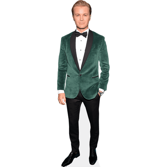 Nico Rosberg (Green Blazer) Lifesize Cardboard Cutout Standee