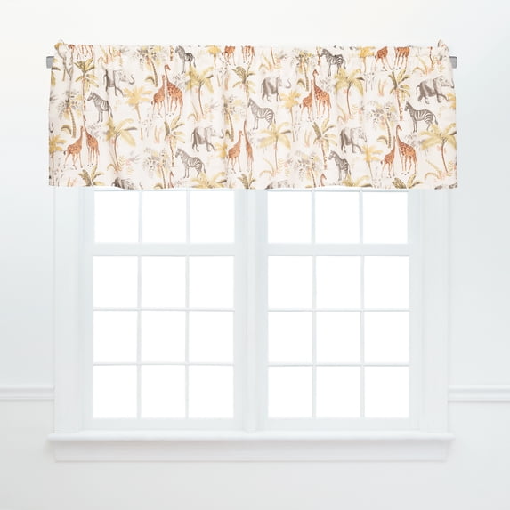 Nico Safari Multicolored Window Valance