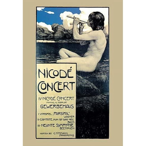 Nicode Concert-Fine Art Canvas Print (20" x 30")
