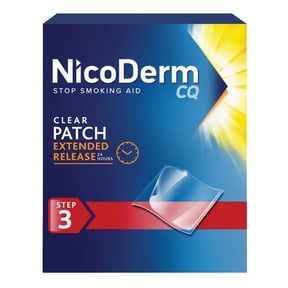 Nicoderm CQ Nicotine Patches to Help Stop Smoking, 7Mg, Step 3 - 14 Count