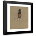 thumbnail image 1 of Nicolaas Pieneman 12x14 Black Modern Framed Museum Art Print Titled - Portrait Studies of Kapitein T.S. Nabal (1819 - 1860), 1 of 1
