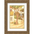 thumbnail image 1 of Nicolae Tonitza 2x Matted 18x24 Gold Ornate Framed Art Print 'Balcic Corner', 1 of 2