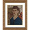 thumbnail image 1 of Nicolae Tonitza 2x Matted 20x24 Gold Ornate Framed Art Print 'Petre Tonitza', 1 of 2