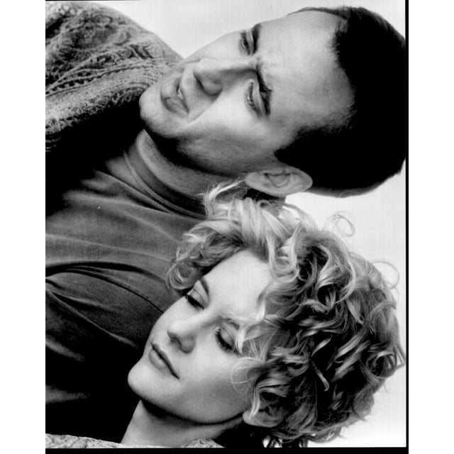 Nicolas Cage And Meg Ryan In City Of Angels Black And White Photo Print ...