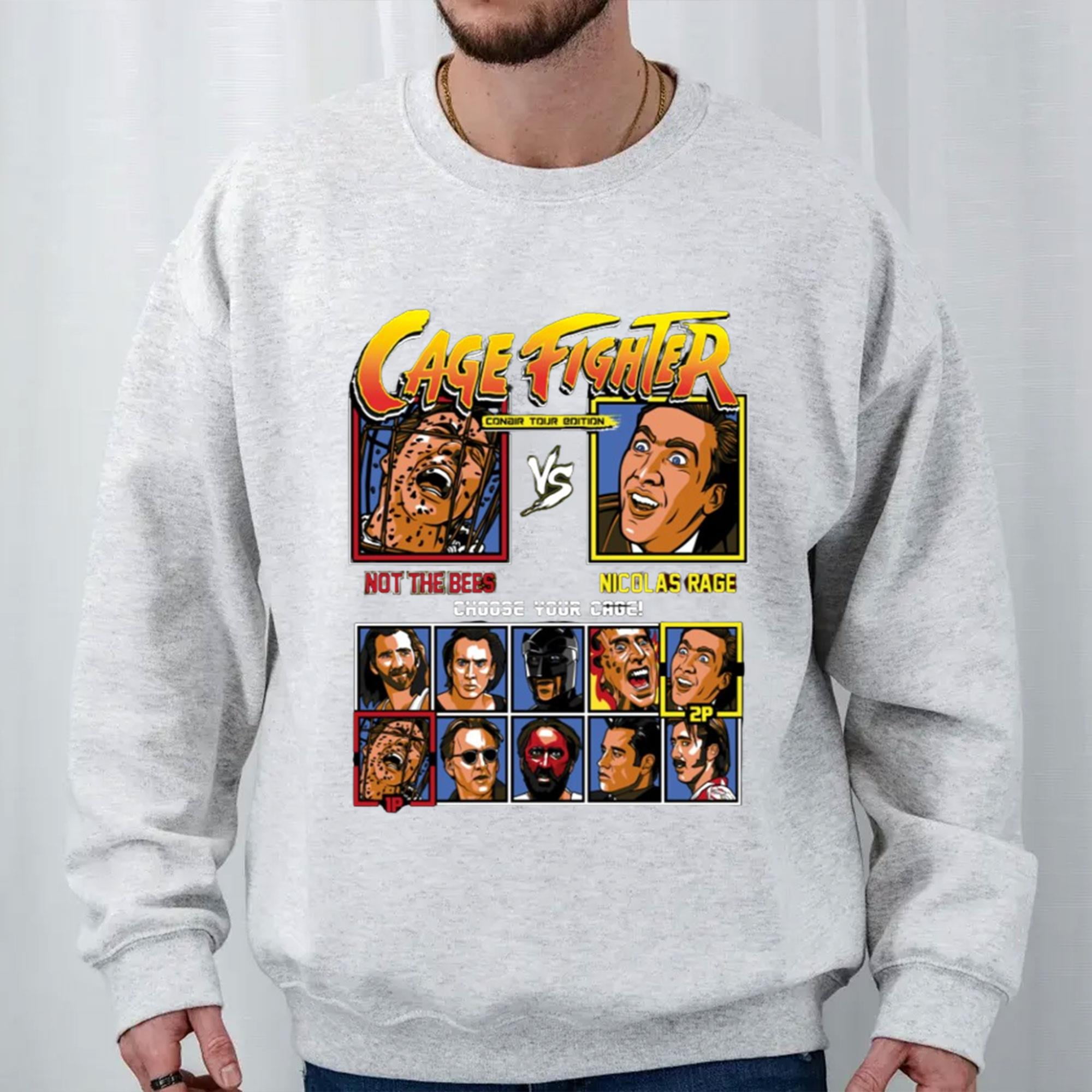 Nicolas cage sweatshirt sale