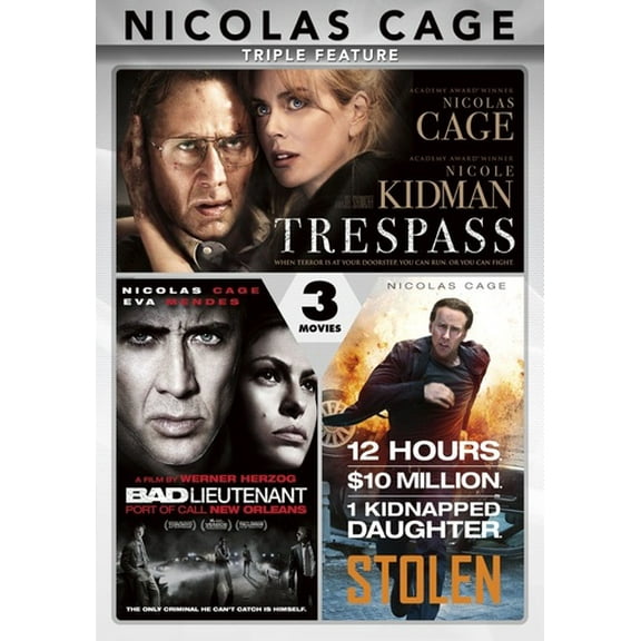 Pre-Owned Nicolas Cage Triple Feature (DVD) (Used - Good)