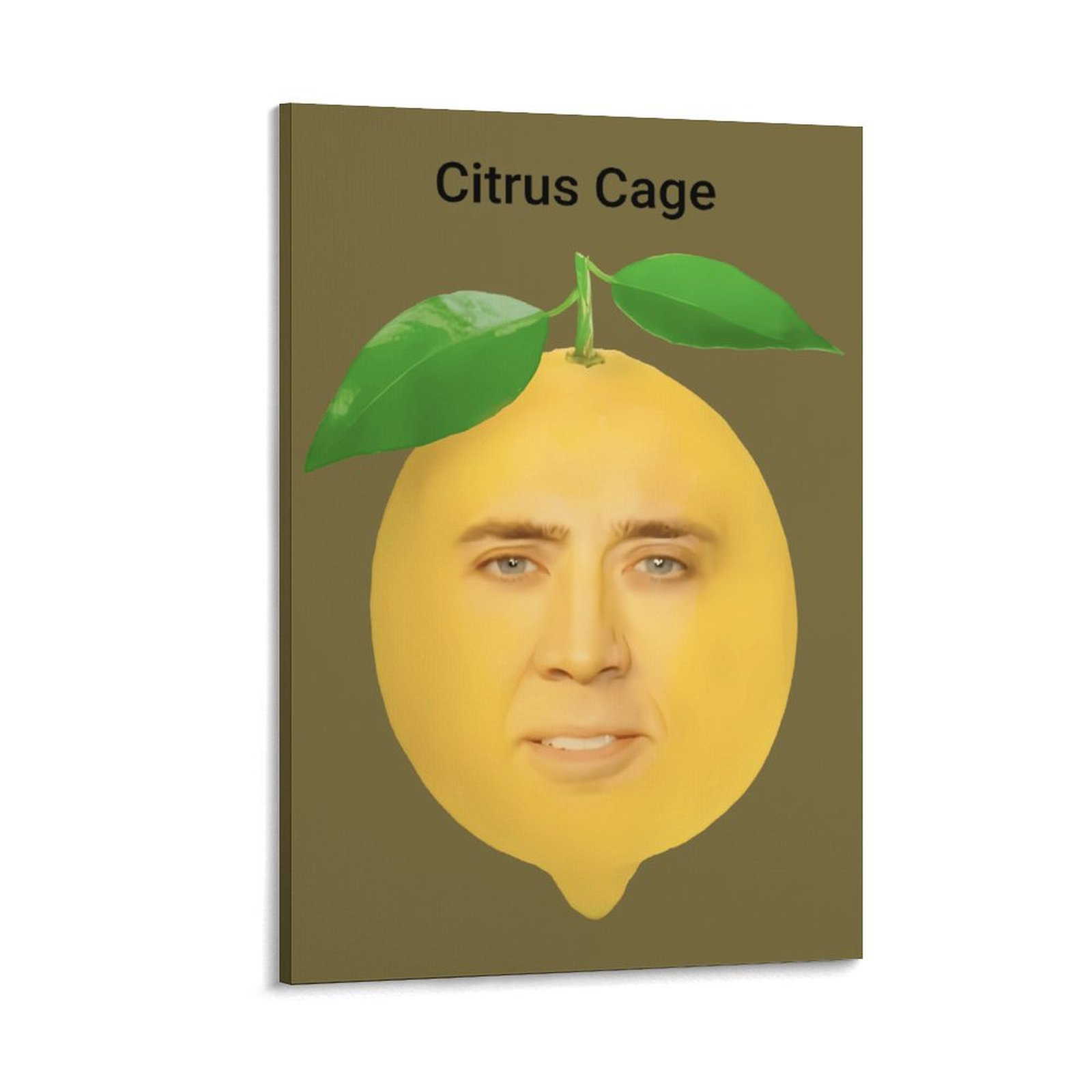 Nicolas Cage Vertical-Format Decorative Inner Frame Suitable For Both ...