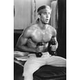thumbnail image 1 of Nicolas Cage barechested working out beefcake lifting weights 24x36 Poster, 1 of 1