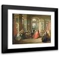 thumbnail image 1 of Nicolas Lancret 18x15 Black Modern Framed Museum Art Print Titled - Blind Man's Buff, 1 of 5