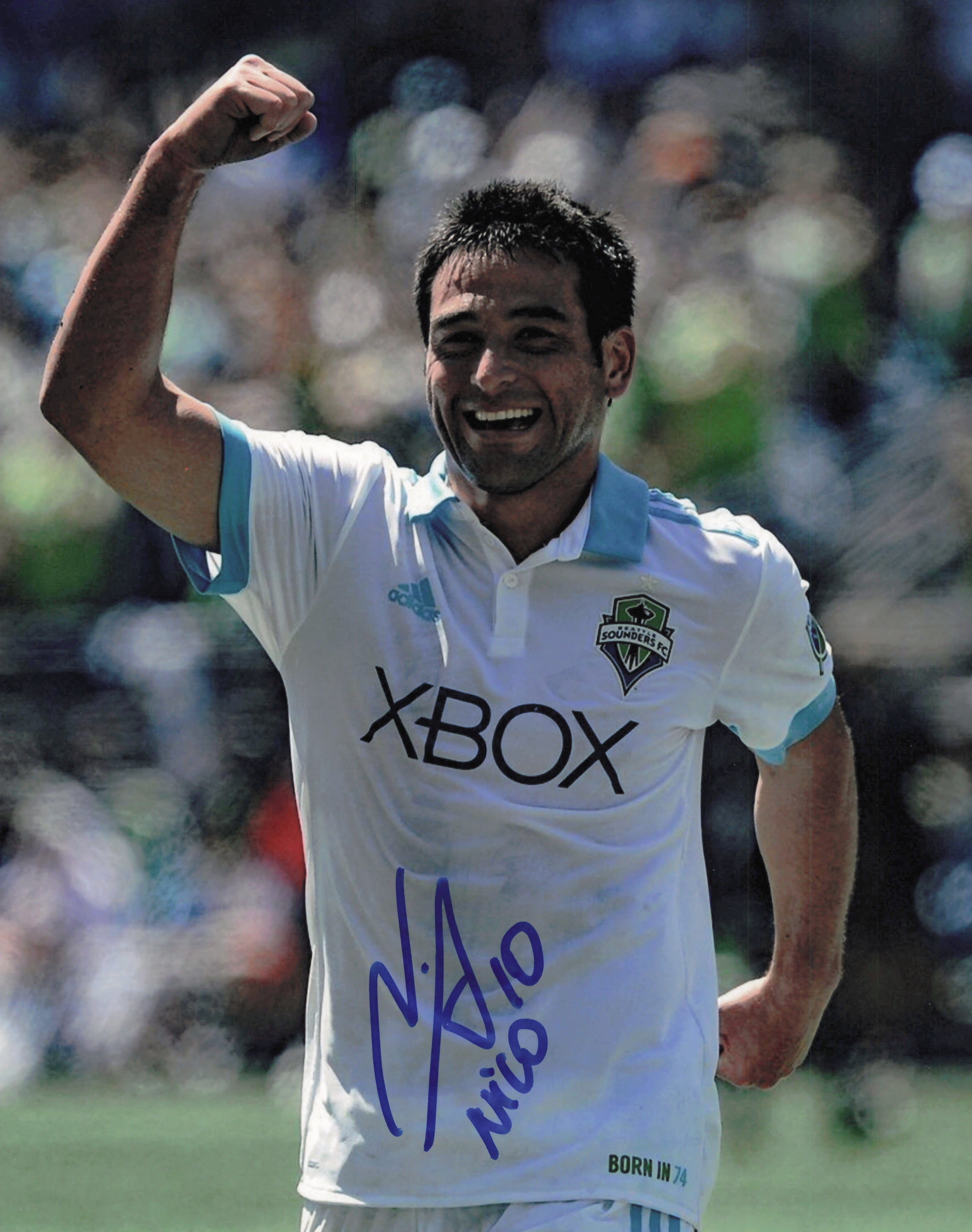 Nicolas Nico Lodeiro Autographed 8x10 Photo Seattle Sounders SKU ...