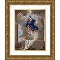 thumbnail image 1 of Nicolas Poussin 11x14 Gold Ornate Wood Frame and Double Matted Museum Art Print Titled - The Assumption of the Virgin (C. 1630-1632), 1 of 4