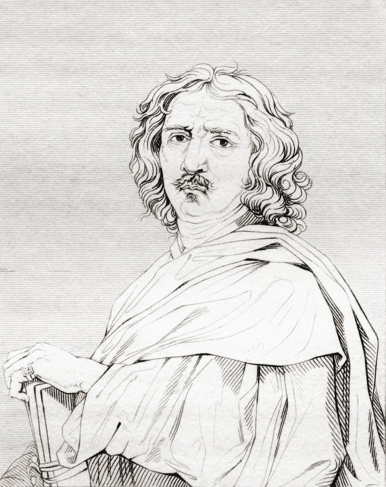 Nicolas Poussin 1594 Canvas Art - Ken Welsh Design Pics (26 x 32)