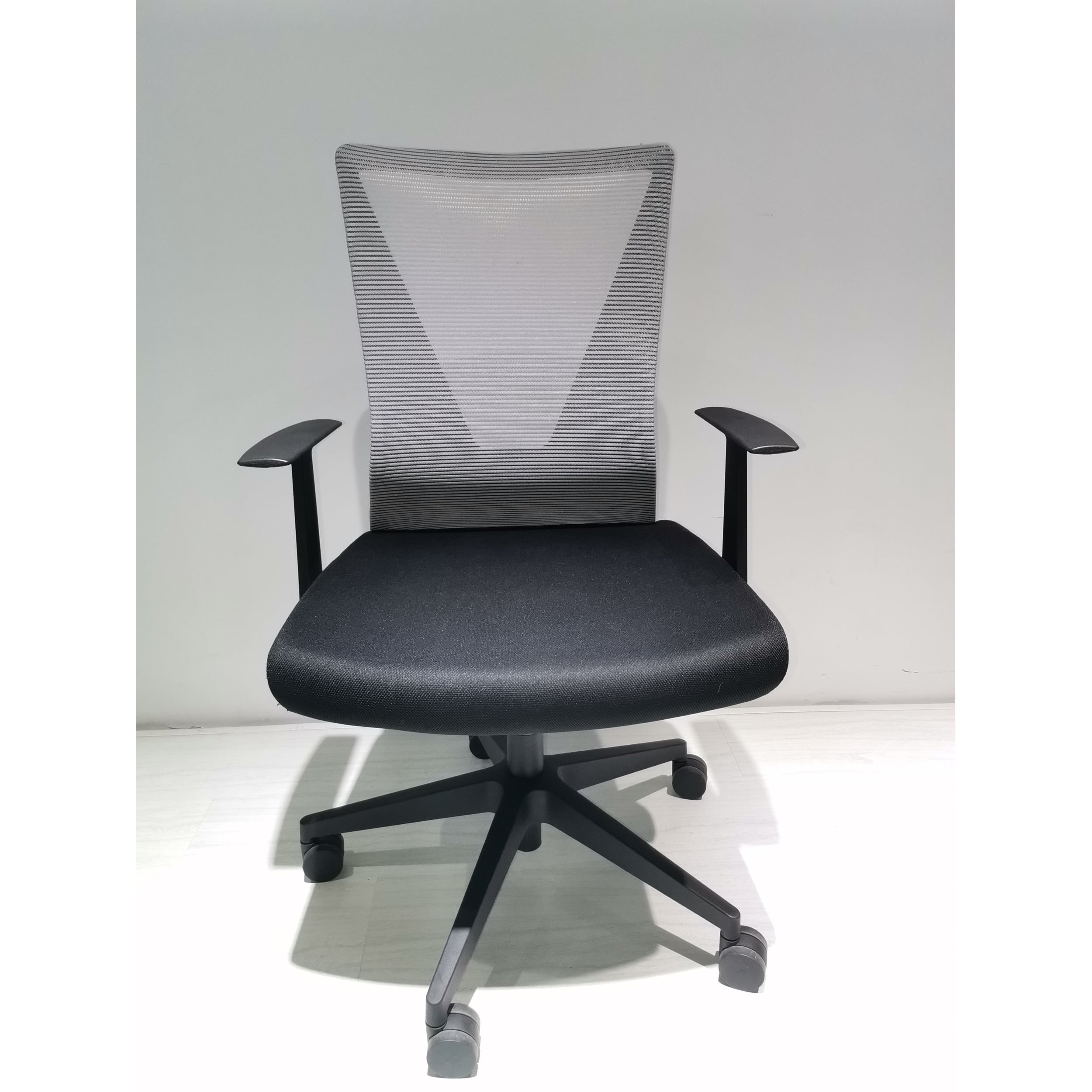 Nicolas Modern Black Mesh Adjustable Swivel Office Chair