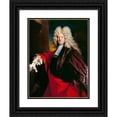 thumbnail image 1 of Nicolas de Largillière 19x24 Black Ornate Framed Double Matted Museum Art Print Titled: An Alderman of Paris (1703), 1 of 5