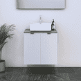 thumbnail image 1 of Nicole 2D 60 Floating Bathroom Vanity (24" Width), 1 of 11