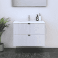 thumbnail image 1 of Nicole 2S 80 Floating Bathroom Vanity (32" Width), 1 of 6