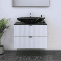 Nicole 2S 80 Floating Bathroom Vanity (32" Width)