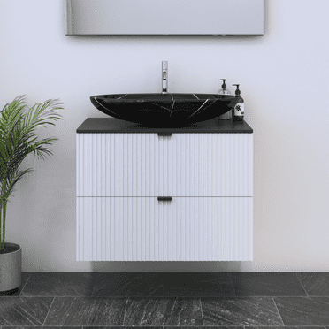 Nicole 2S 80 Floating Bathroom Vanity (32" Width)