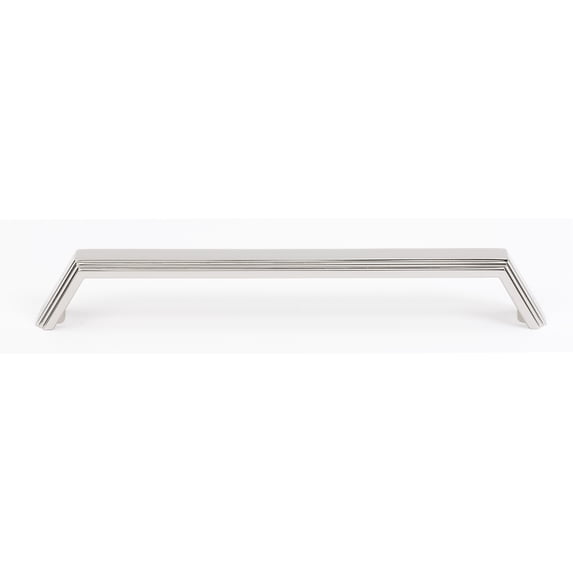 Nicole 8" Center Bar Pull, Polished Nickel
