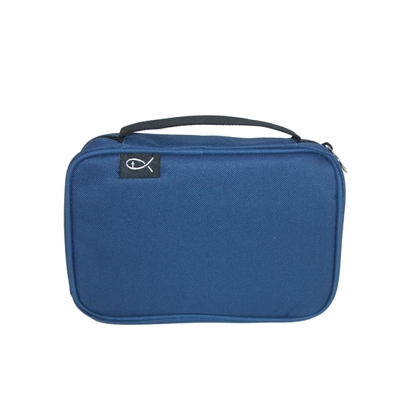 Nicole Brayden Bible Cover-Basic-Navy-Medium