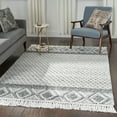 thumbnail image 1 of Nourison Home Contemporary Bohemian Grey/Ivory 4' x 6' Area Rug, 1 of 9