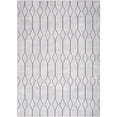 thumbnail image 1 of Nourison Home Machine Washable Series 1 Geometric Ivory/Grey 5'3" x 7'3" Area Rug, (5x7), 1 of 9