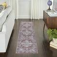 thumbnail image 1 of Nourison Home Machine Washable Series 1 Vintage Ivory Brick 2'2" x 8' Area Rug (2x8), 1 of 9