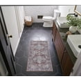 thumbnail image 1 of Nourison Home Machine Washable Series 1 Vintage Ivory Brick 2' x 3'9" Area Rug (2x4), 1 of 9