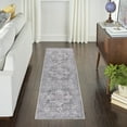 thumbnail image 1 of Nourison Home Machine Washable Series 1 Vintage Ivory Grey 2'2" x 10' Area Rug (2x10), 1 of 9
