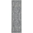 thumbnail image 1 of Nourison Home Machine Washable Vinatge Boho Grey 2' x 6' Area Rug, (2' x 6'), 1 of 12