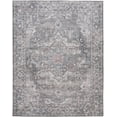 thumbnail image 1 of Nourison Home Machine Washable Vinatge Boho Grey 7'10" x 9'10" Area Rug, (8' x 10'), 1 of 12