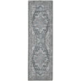 thumbnail image 1 of Nicole Curtis Machine Washable Vinatge Boho Light Blue Multi 2' x 6' Area Rug, (2' x 6'), 1 of 9
