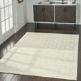 thumbnail image 1 of Nourison Home Modern Geometric Ivory 5'3" x 7'3" Area Rug, (5' x 7'), 1 of 9