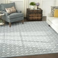 thumbnail image 1 of Nourison Home Modern Geometric Light Blue 8'6" x 11'6" Area Rug, (9' x 12'), 1 of 9