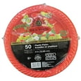 thumbnail image 1 of Nicole Fantani's Serving 9" Disposable Red Plastic plates Good to use in Microwave, Bulk Stock for Resturant, Hotel, Deli & Elegant Parties: 200 Count, 1 of 5